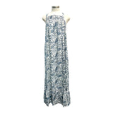 Printed Polyester Long Dress (3497)