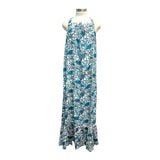 Printed Polyester Long Dress (3497)