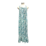 Printed Polyester Long Dress (3497)