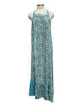 Printed Polyester Long Dress (3497)