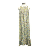 Printed Polyester Long Dress (3497)