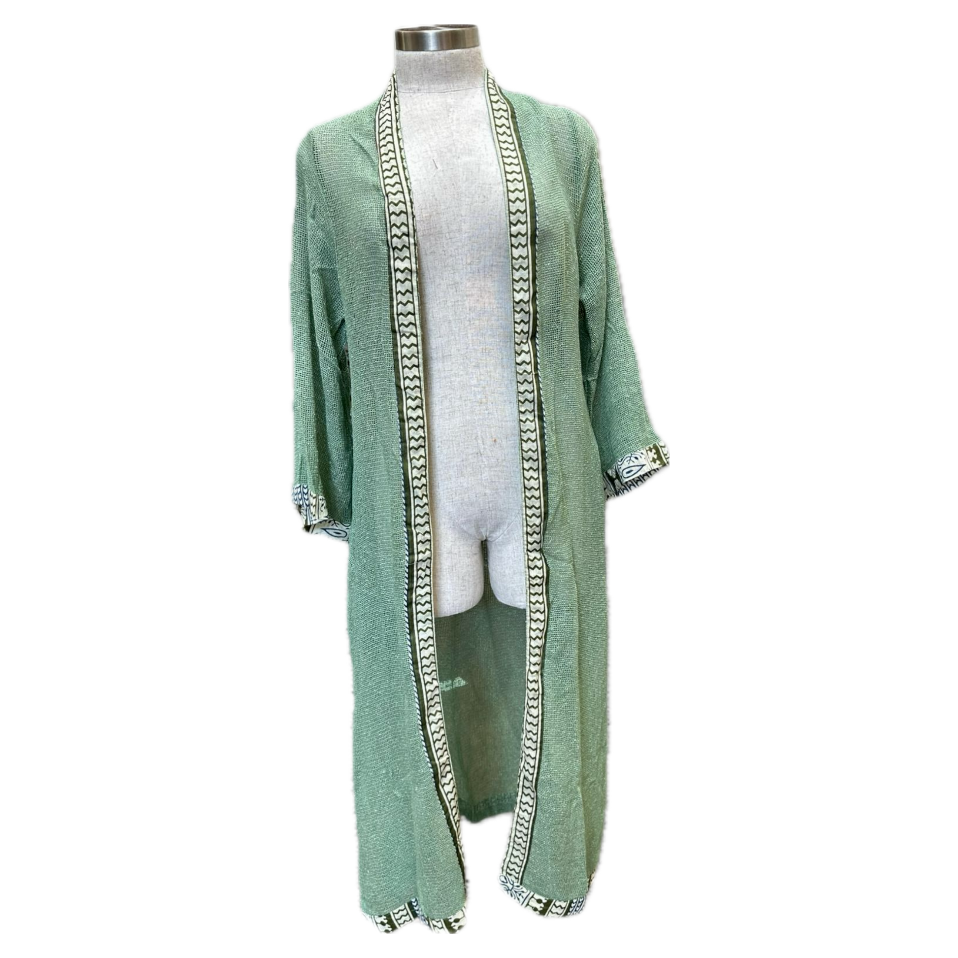 Long Cotton/Mesh Cover-Up (3691)